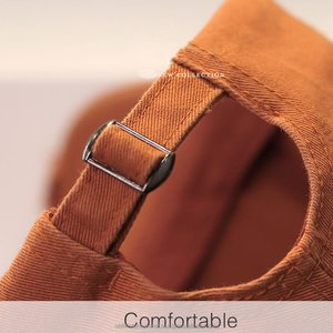 New Trend High Quality 6 Panel Unisex Unstructured Distressed Baseball <b>Caps</b> Adjustable Size Premium Cotton Dad Hats - Product Image 5