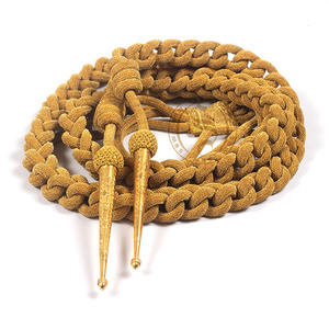 High Quality Gold <b>Wire</b> Aiguillette Full Size Dress Aiguillette | Wholesale Golden Aiguillette for Nautical Uniforms and Dresses - Product Image 4