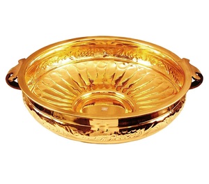 Traditional Handmade High Quality Metal Urli Top Round Heavy Weight Top Selling Vintage Festival Decor Bowl. - Product Image 2