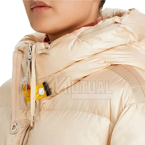 แจ็กเก็ตขนปลาปักเป้าสำหรับผู้หญิงแจ็กเก็ตแบบ2023โลโก้ตามสั่งดีไซน์ใหม่สำหรับใช้ในฤดูหนาวบริการ OEM - Product Image 4