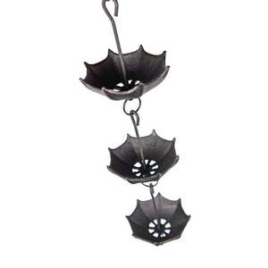 Stylish Outdoor Rain Chain <b>for</b> Garden Roof Gutter <b>Decorative</b> Water Flow Chain <b>for</b> Landscape - Product Image 1