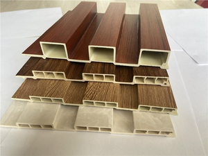 Panneau mural cannelé en PVC de haute qualité, grain de pierre en bois, imperméable, insonorisé et ignifuge pour l'intérieur de la maison moderne. - Product Image 5