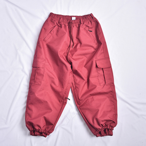 Pantalones de esquí personalizados Unisex para hombre, pantalones de nieve de carga holgados impermeables, ropa de calle de pierna ancha holgada de gran tamaño a prueba de viento de talla grande - Product Image 1