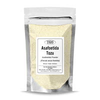 Poudre d'Asafoetida TOS Hing, Marque Privée, 250g, Haute Qualité, Arôme Intense, Qualité Alimentaire, OEM, Vrac, Turquie, 48 Mois de Conservation