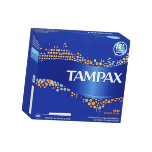 Tampax inci Lites Tampons büyük yeni karton aplikatör