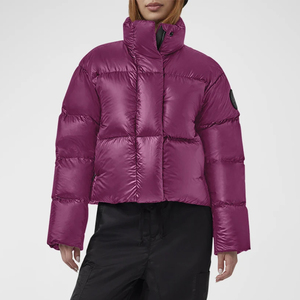 Vestes d'hiver matelassées pour femmes en gros, imperméables, grandes tailles, avec duvet de canard blanc, capuche et manteaux chauds - Product Image 1