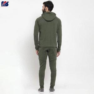 Survêtement de sport gris à capuche pour hommes, survêtement élégant, logo personnalisé, design, personnalisé, nouvelle collection - Product Image 3