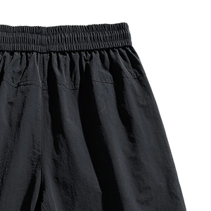 Pantalones Cortos Deportivos para Hombre, Ligeros, de Secado Rápido, Cintura Elástica, Múltiples Bolsillos, Corte Holgado, Sensación Fresca, Transpirables, para Uso Casual de Verano - Product Image 4
