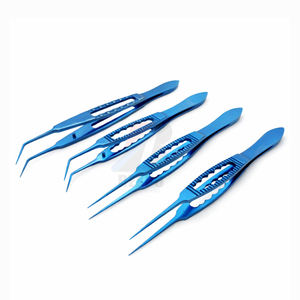 Pinzas microquirúrgicas oftálmicas, pinzas de sujeción, pinzas dentadas, instrumento quirúrgico para párpados - Product Image 1