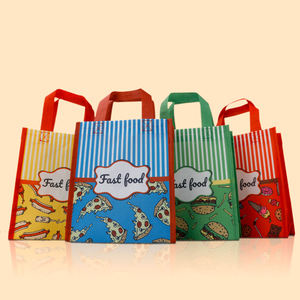 Non-woven Customizable Small Size Shopping Bags with PP Webbing Handles - Product Image 5