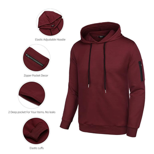 Trajes de chándal de punto para hombres Trajes atléticos casuales de 2 piezas Chándales para hombres Conjunto transpirable Conjuntos de Jogger - Product Image 5