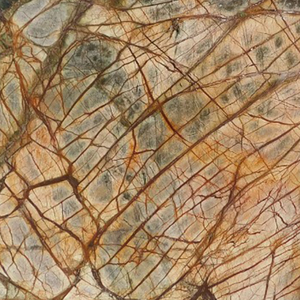 Dalles de marbre brun forêt tropicale moderne, diverses couleurs, surface polie, imperméable, design graphique pour murs et sols d'hôtel - Product Image 1