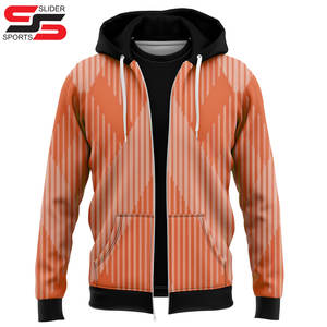 Vente en gros de sweatshirts à capuche sport avec logo imprimé sur mesure par sublimation à la mode pour hommes vêtements de sport vêtements de gym - Product Image 1