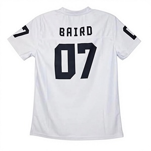เสื้อฟุตบอลอเมริกันผู้ชายแบบกำหนดเองราคาประหยัด-ระบายอากาศได้ดีสำหรับฤดูหนาว แขนกุด โพลีเอสเตอร์ 100% - Product Image 1