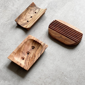 Accesorios de Baño Más Vendidos, Jabonera de Madera, 2 Piezas, Jabonera de Madera Hecha a Mano de Primera Calidad - Product Image 6