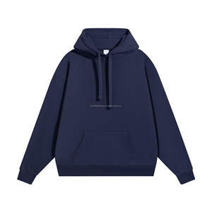 Sudadera con Capucha para Hombre, 370 g/m², Tejido de Alta Calidad, Cuello Redondo, Estampado, Estilo Urbano, Liso Teñido, Otoño - Product Image 3