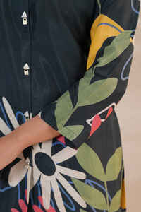 เซ็ตเสื้อคอปกและกางเกงผ้ายาวสำหรับฤดูใบไม้ร่วง - Product Image 2