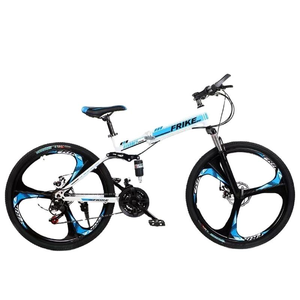 Vélo de montagne tout-terrain 21 vitesses, cadre en aluminium léger, suspension avant en acier, freins à disque, adolescents, adultes, sports de plein air - Product Image 4