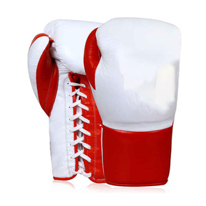 Guantes de Boxeo de Cuero OEM de Alto Rendimiento, Transpirables, con Logotipo Personalizado y Ajuste Seguro - Product Image 4