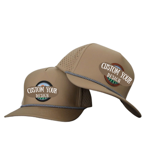 Chapeaux de golf à bord incurvé 6 panneaux pour hommes, sports étanches, casquettes de baseball gorras brodées avec logo personnalisé - Product Image 2