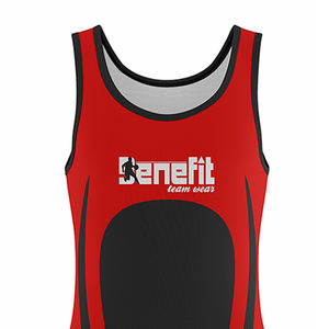 Diseño personalizado ligero duradero y cómodo lucha libre al por mayor sin mangas de corte automatizado adulto lucha uniforme - Product Image 4