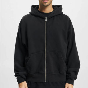 Wholesale New Style Lightweight Quick Dry Men Zipper Hoodies Custom Made Size Breathable Men Zipper Hoodies - Product Image 1