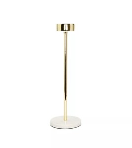 Modern <b>Black</b> Metal Candle Holde Slim <b>Candlestick</b> Stands for Home Decor Wedding Dining Table and Events - Product Image 3