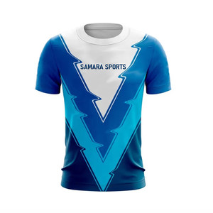 Nuevo Diseño de Camisetas hechas a medida para hombres, camiseta transpirable de secado rápido con estampado completo de alta calidad - Product Image 4