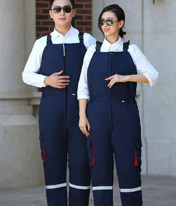 Premium Customized Industrial Safety Workwear Bib <b>Pants</b> Multi Pockets Uniform <b>Work</b> Overalls <b>Cargo</b> <b>Pants</b> for Winter - Product Image 2