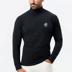 Premium Feel Soft Touch Long Sleeve High <b>Neck</b> Everyday Fashion Clothing <b>Men</b> <b>Turtle</b> <b>Neck</b> Shirt - Product Image 5