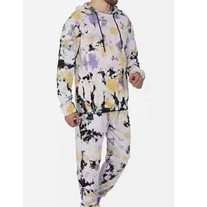 ชุดวอร์มไซส์ใหญ่สำหรับผู้หญิงเสื้อวอร์มมัดย้อม - Product Image 4