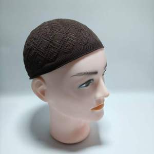 Men's New Style Melon Skin Knitted <b>Hat</b> Breathable Summer <b>Hat</b> with Arabian Style Thin Weekly <b>Hat</b> - Product Image 6