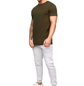 T-shirt de coupe régulière uni de haute qualité 100% coton T-shirts pour hommes à impression bouffante personnalisés pour hommes. - Product Image 3