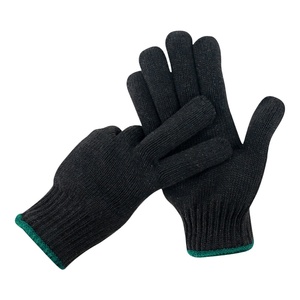 Guantes de seguridad de trabajo de protección laboral de construcción de alambre de acero de tungsteno negro nivel A9 con resistencia a cortes antideslizantes - Product Image 2