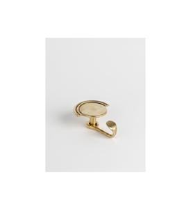 Brass wall hooks timeless decorative solid metal hardware for bathroom kitchen hallway coat towel hanging storage organizer - Product Image 5