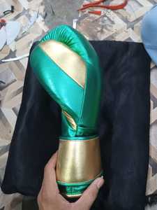 Pro Leather 16 OZ Guantes de boxeo profesionales Top Quty Guantes de combate de competición para adultos Tamaño 16 oz - Product Image 3