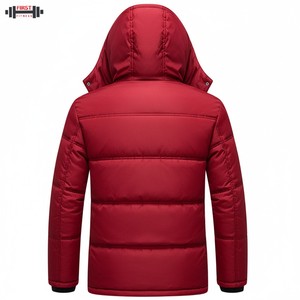 Veste matelassée pour homme de haute qualité en toile Couleur et design personnalisés Respirant Antibactérien Écologique Veste d'hiver - Product Image 2
