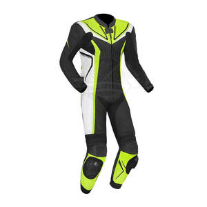 Trajes de moto de cuero de alta calidad, el mejor diseño, ropa deportiva ligera y transpirable para carreras de motos - Product Image 3