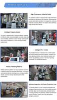 Machine de palettisation automatique de boîtes en carton Changteng, palettiseur robotisé pour emballages en carton ondulé