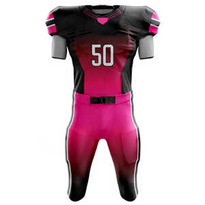 New Design Youth Customized American Football Jersey Set Sports Wear Men American Football Uniform <b>For</b> <b>Sale</b> - Product Image 2