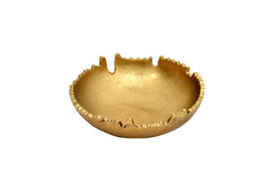 Cuenco de postre de Chocolate, cuenco de frutas decorativo de aluminio, cuenco dorado de lujo para ensaladas, aperitivos, plato para servir galletas, cuenco de Metal, decoración de boda - Product Image 6