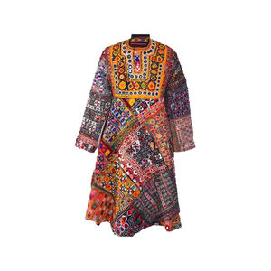 Mejor bordado a mano Afghani Banjara vestido Vintage bohemio de proveedor indio - Product Image 6