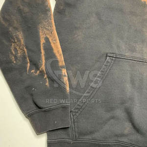 Sweats à capuche délavés à l'acide de haute qualité avec impression personnalisée et logo à séchage rapide et respirant pour hommes - Product Image 6