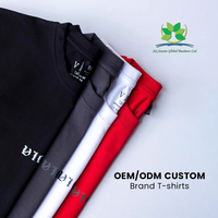 Camisetas Personalizadas para Parejas, 280gsm, 100% Algodón, Tallas Grandes, Felpa Sólida, Calidad de Exportación de Bangladesh, Manga Corta, Corte Elegante y Transpirable