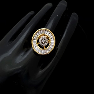 Attractive Trendy Best Quality Gold Finish Stylish <b>Ring</b> For Function And Party Wedding Wear Collection For Women And Girls - Product Image 1