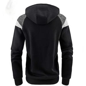 Nouvel arrivage de sweats à capuche unis pour hommes avec logo personnalisé sweats à capuche thermiques de haute qualité vêtements décontractés hiver sweats à capuche pour hommes avec visage couvert - Product Image 2