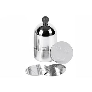 Accessoires de table Cilio en acier inoxydable poli, 3 outils à dessert, pochoirs à motifs décoratifs - Product Image 1