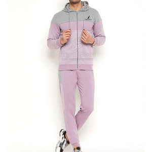Ensemble de survêtement de sport avec une sensation douce et un confort respirant pour l'entraînement quotidien, survêtement pour homme - Product Image 1