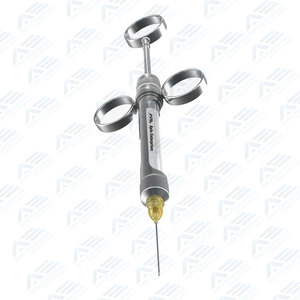 Seringue d'injection dentaire manuelle en acier inoxydable, auto-aspirante, 1,8 ml, cartouche d'anesthésie chirurgicale réutilisable à vie - Product Image 5