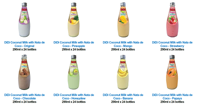 DiDi – lait De noix De Coco avec saveur originale, lait De noix De Coco, jus De noix De Coco, bouteille en verre De 290ml